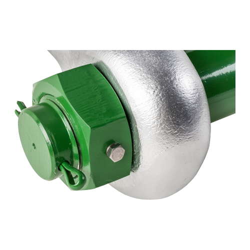 Alloy Steel Bolt Type Van Beest EN13901 4.75 Mton Green Pin Wide Mouth Shackle