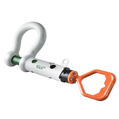 Green Pin<sup>®</sup> Guided Pin ROV Shackle D Closed