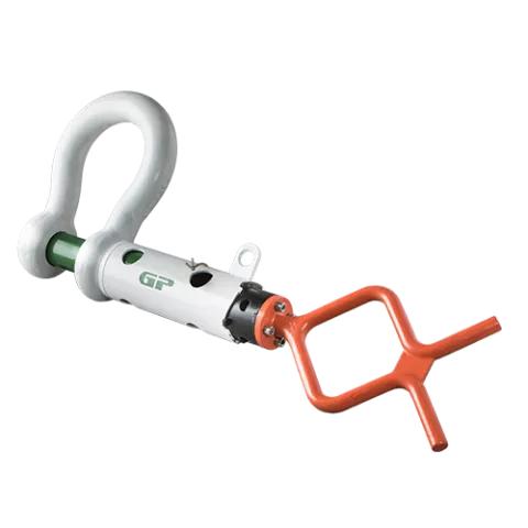 Green Pin<sup>®</sup> Guided Pin ROV Shackle F Closed