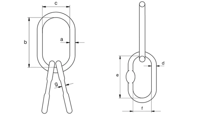 Green Pin<sup>®</sup> Master Link Assembly EN1677-4