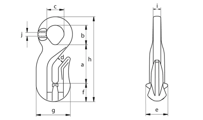 Green Pin<sup>®</sup> Grab Hook E S/S-GR5