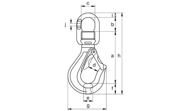 Green Pin<sup>®</sup> Sling Hook SE S/S-GR5