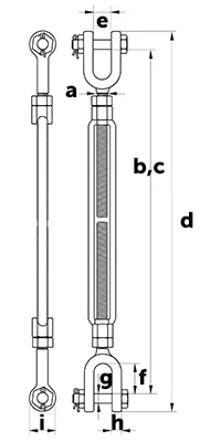 Green Pin Polar<sup>®</sup> JJ Turnbuckle BN